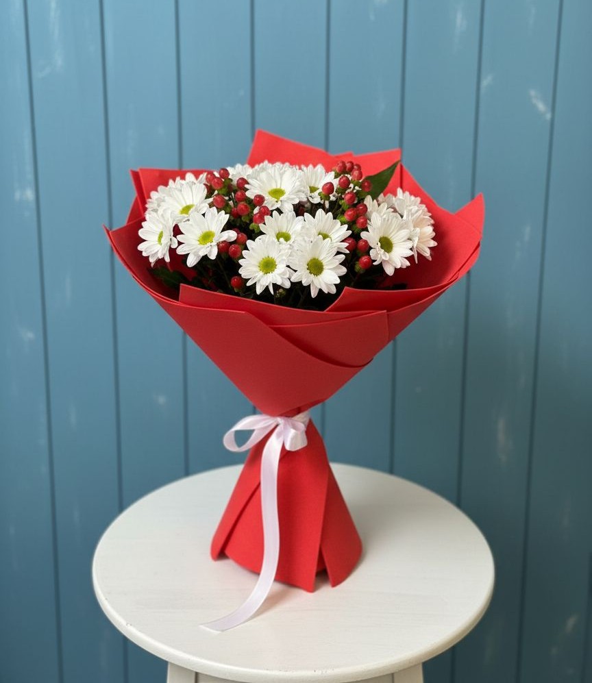 Букет цветов из: Хризантемы в Шиморское