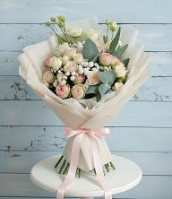 Букет цветов из:  Розы и Лизиантусы в Шиморское