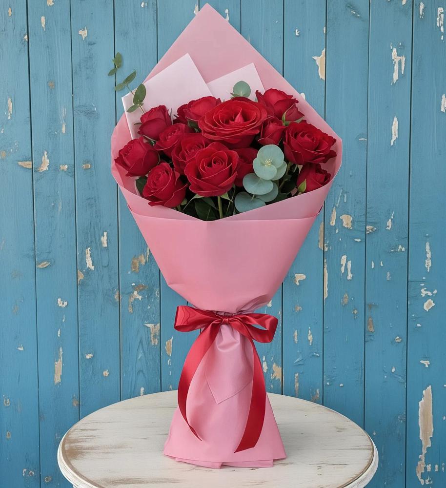 Букет цветов из: Розы в Шиморское