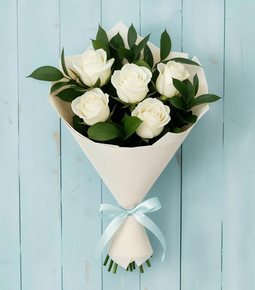 Букет цветов из: Розы в Шиморское