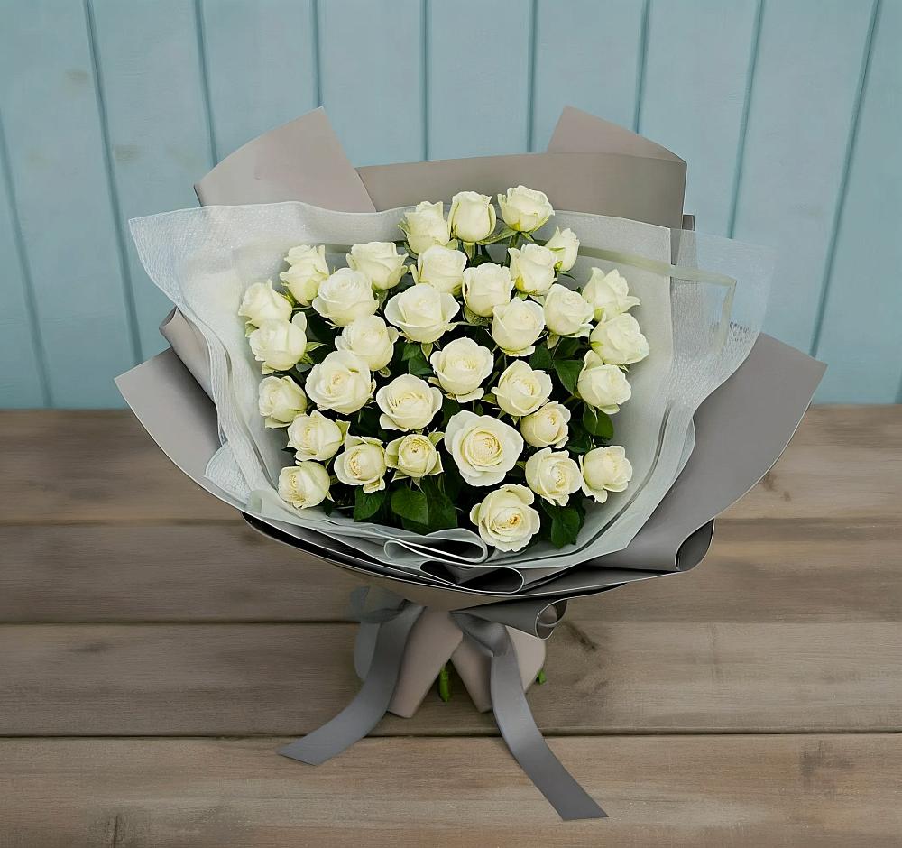Букет Белоснежная нежность в Шиморское