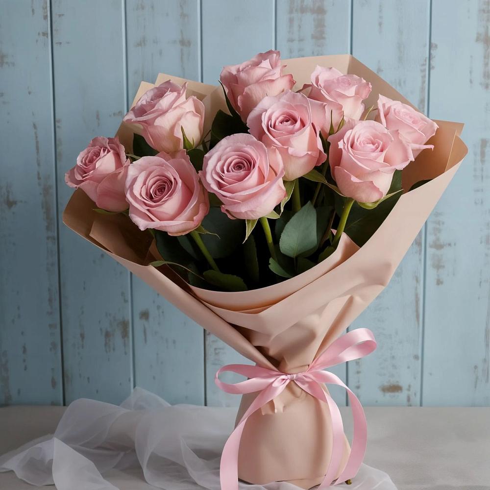 Букет цветов из: Розы в Шиморское