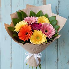 Букет цветов из:  Герберы в Шиморское