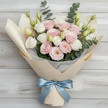 Букет цветов из:  Лизиантусы в Шиморское