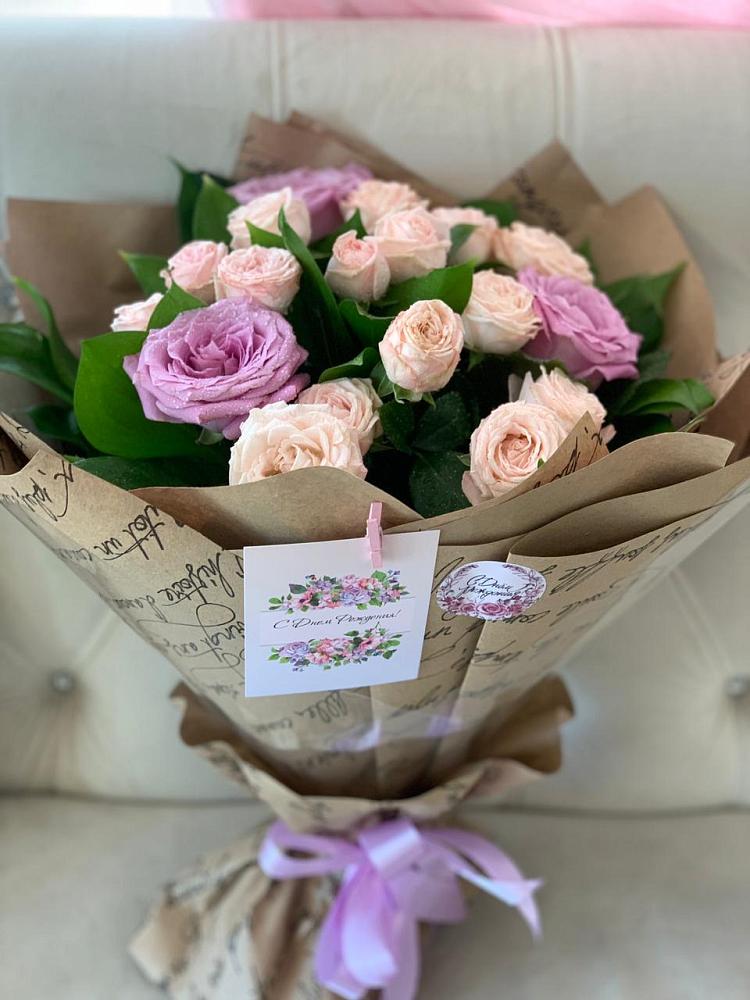 Букет цветов из: Розы в Шиморское