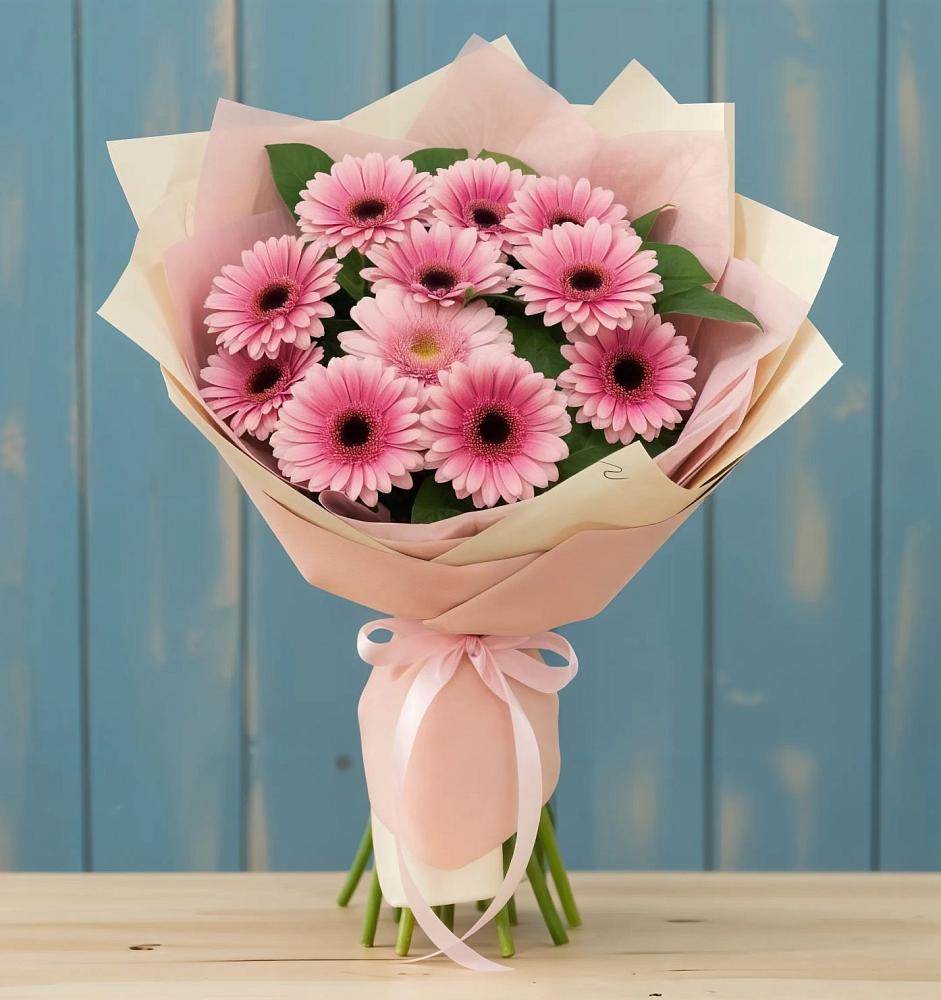 Букет цветов из: Герберы в Шиморское