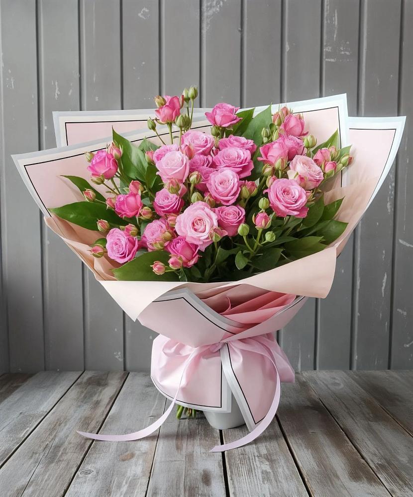 Букет Розовый кустик в Шиморское