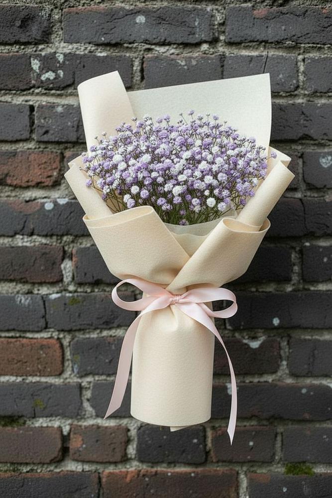 Букет цветов из: Гипсофила в Шиморское