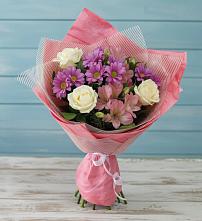 Букет цветов из:  Герберы в Шиморское