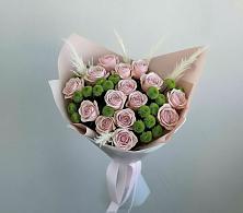 Букет цветов из:  Розы и Хризантемы в Шиморское