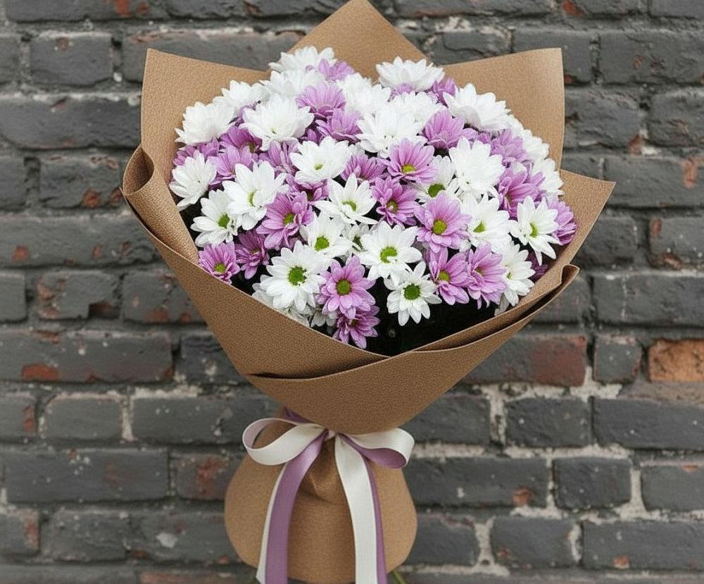 Букет цветов из: Хризантемы в Шиморское