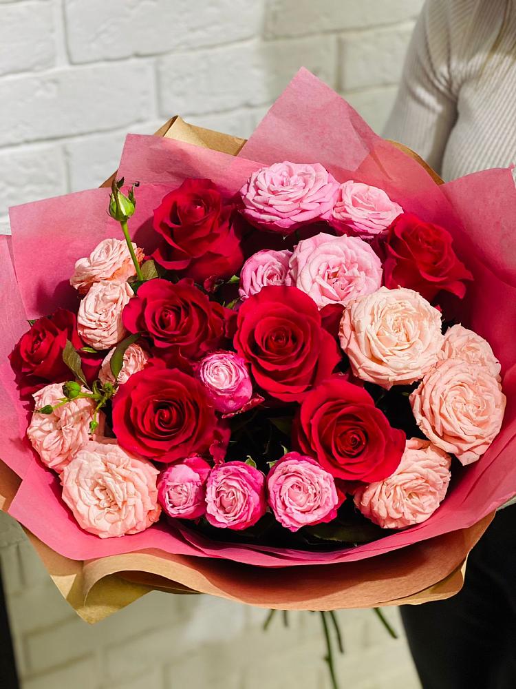 Букет цветов из: Розы в Шиморское