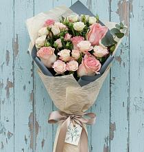 Букет цветов из:  Розы в Шиморское