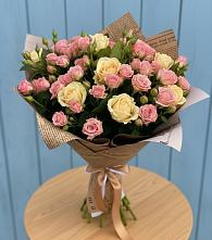 Букет цветов из:  Розы в Шиморское
