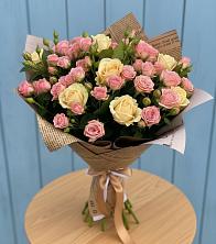 Букет цветов из:  Розы в Шиморское