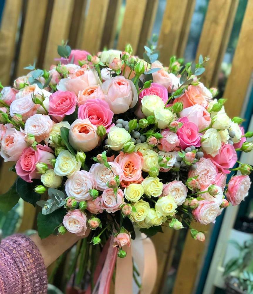 Букет цветов из: Розы в Шиморское