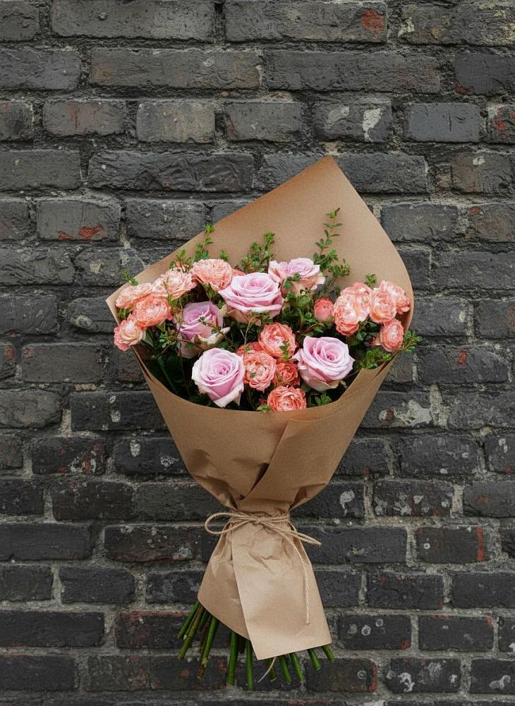 Букет цветов из: Розы в Шиморское