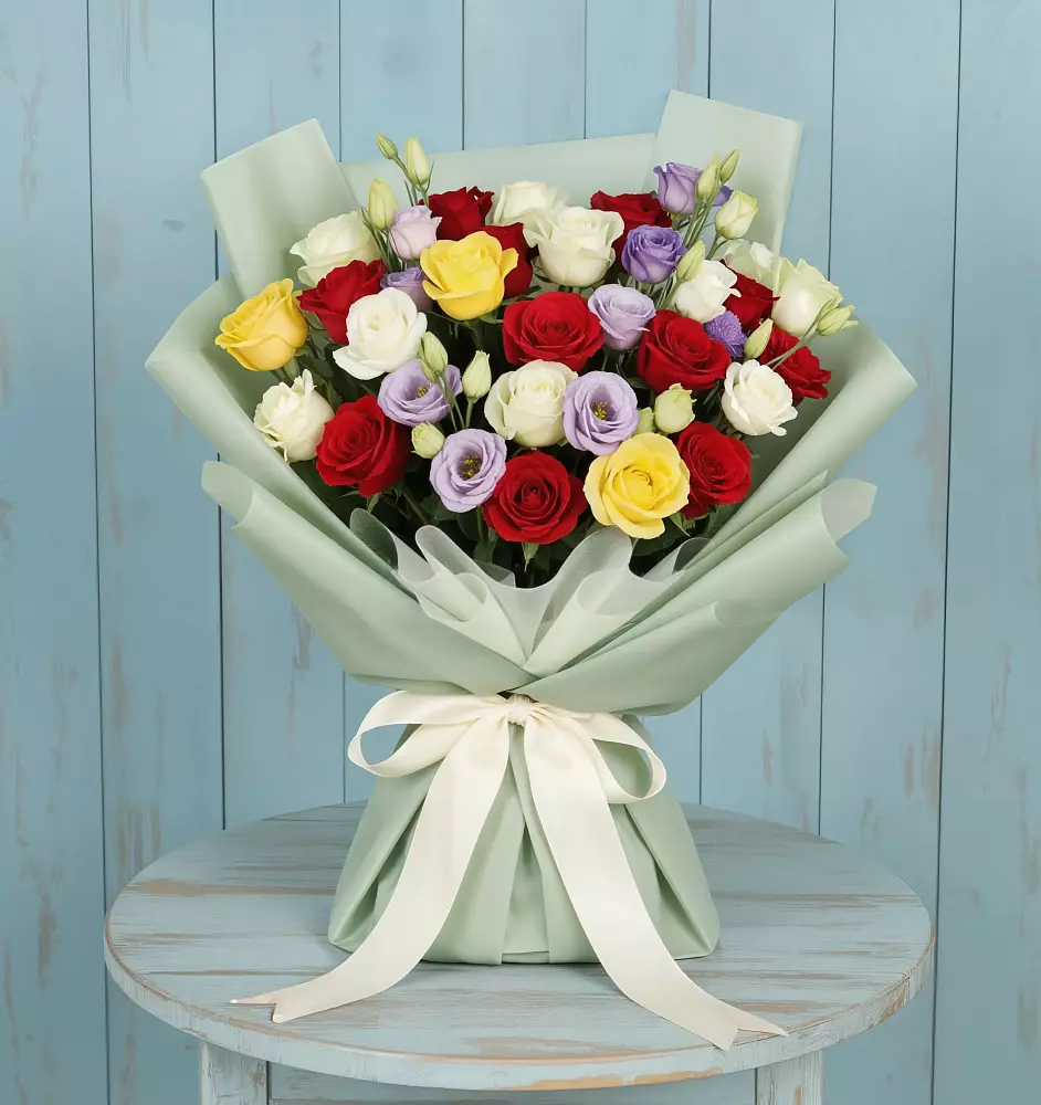 Букет цветов из: Розы в Шиморское