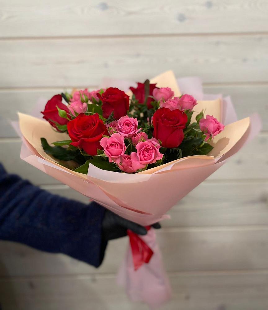 Букет цветов из: Розы в Шиморское