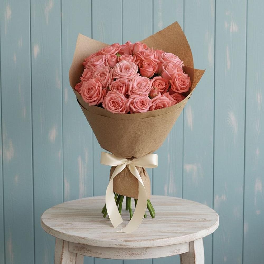 Букет цветов из: Розы в Шиморское