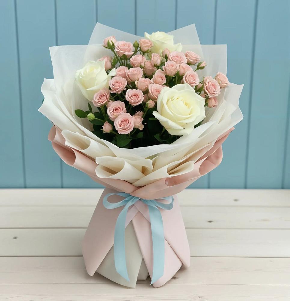 Букет цветов из: Розы в Шиморское