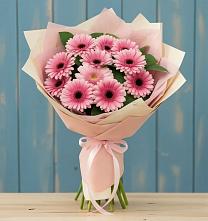 Букет цветов из:  Герберы в Шиморское