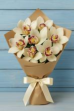 Букет цветов из:  Орхидеи и Розы #REPLACE_PRED# Шиморское