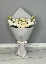 Букет цветов из:  Розы и Лизиантусы в Шиморское